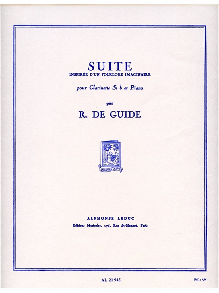 Suite inspiree dun Folklore imaginaire Op.32, No.1